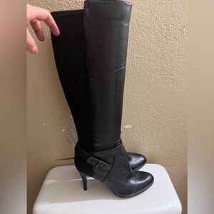 Nine West Knee High Leather boots Sz 10
